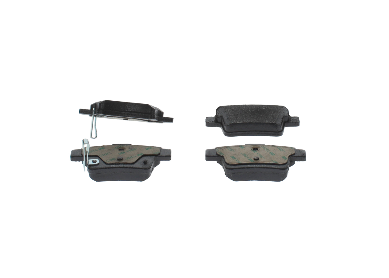 BOSCH 0 986 495 344 Τακάκια φρένων PROTON Satria Neo Hatchback 1.3 95 PS Βενζίνη 2007