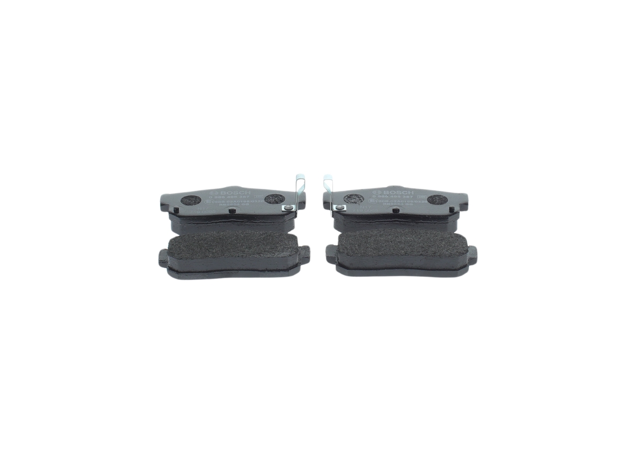 BOSCH 44060-7E690 Brzdové platničky 0 986 495 387