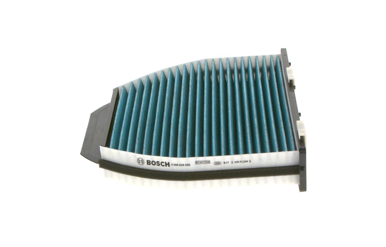 BOSCH 0 986 628 500 Salono filtras Mercedes S204 C 300 CDI 4-matic (204.292) 231 AG dyzelinas 2014