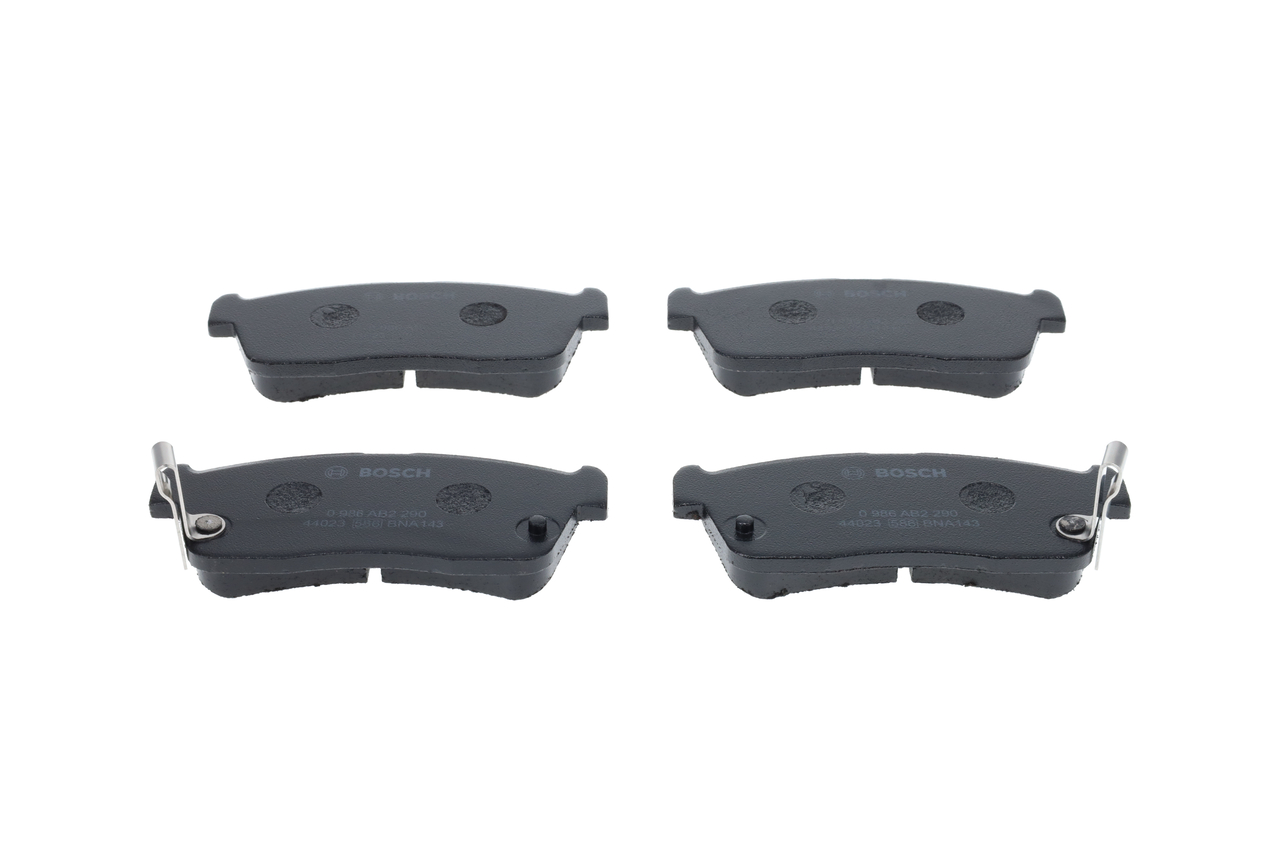 BOSCH 04465 B1010 Jarrupalat, levyjarru 0 986 AB2 290