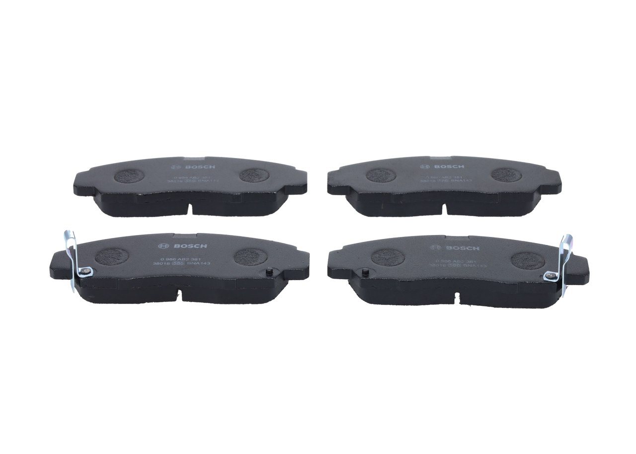 BOSCH 45022-SEA-J01 Brzdové platničky 0 986 AB2 381