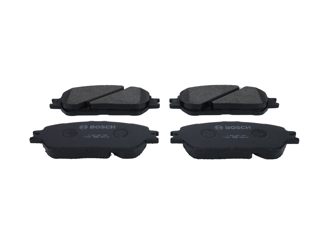 BOSCH 0 986 AB2 388 Remblokken TOYOTA Previa / Estima II (XR30) 2.4 (ACR30W) 160 Pk Benzine 2005