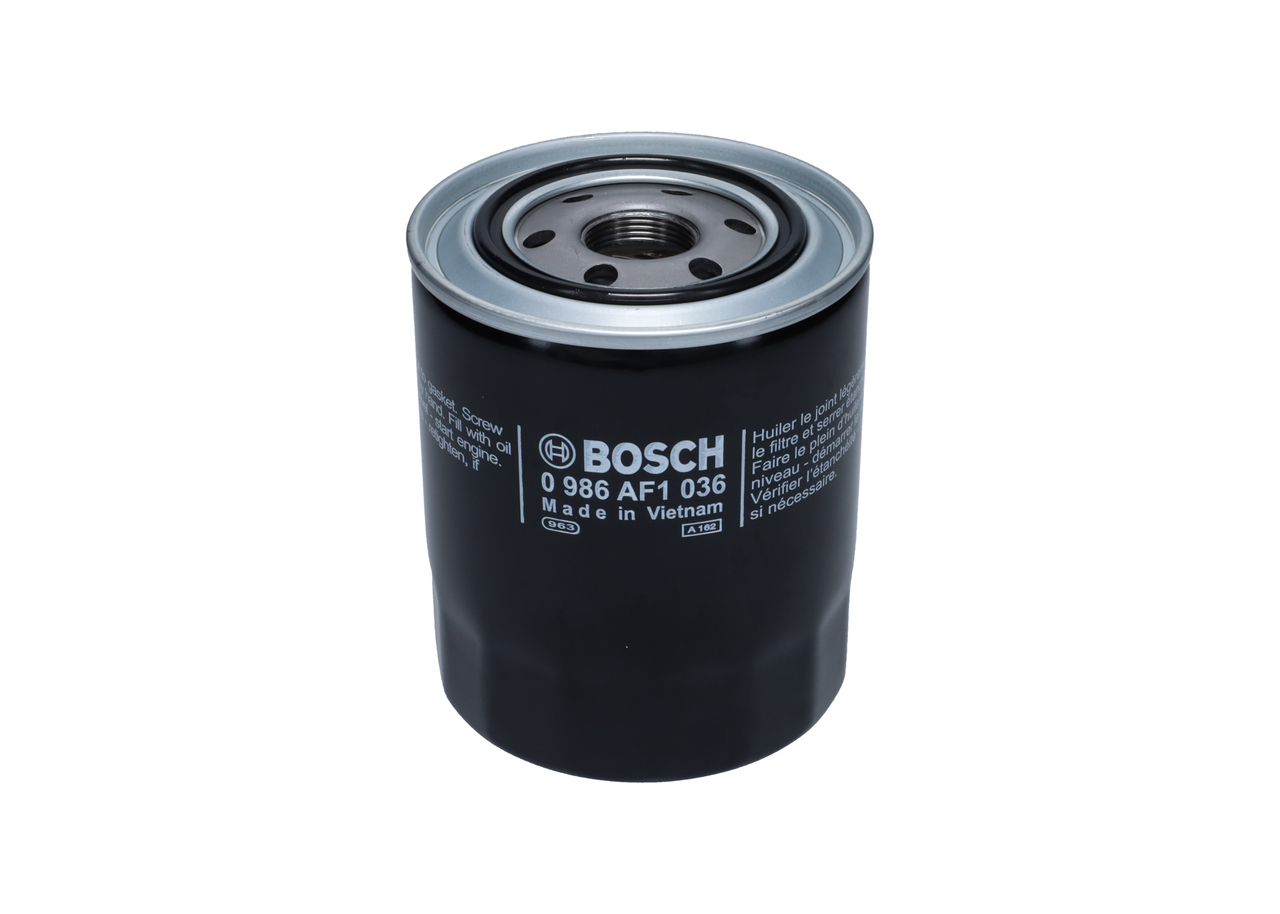 BOSCH 0 986 AF1 036 Filtre à huile Mitsubishi Pajero 2 2.5 TDiC 4WD (V34W) 84 CV Diesel 1993