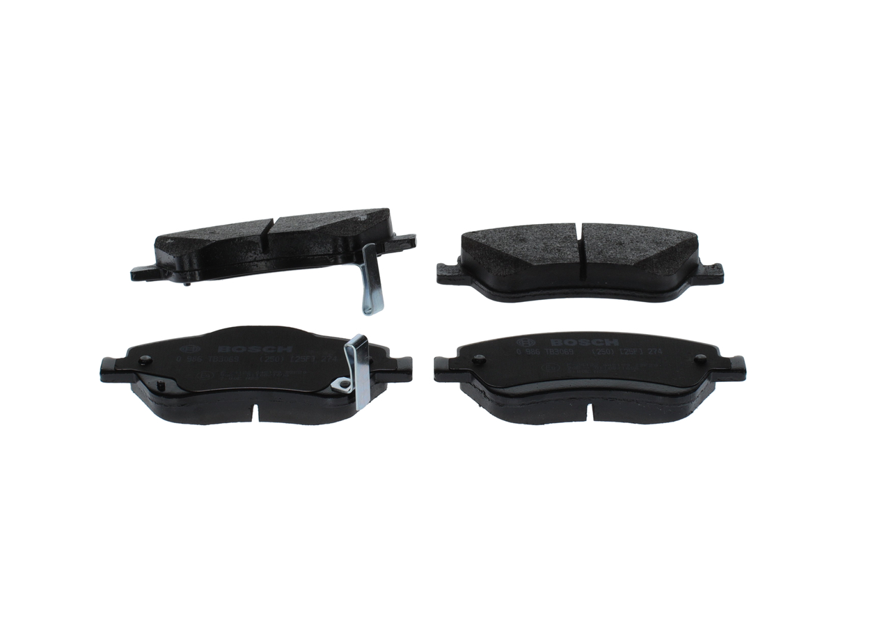 BOSCH 04465 02 170 Jarrupalat, levyjarru 0 986 TB3 069