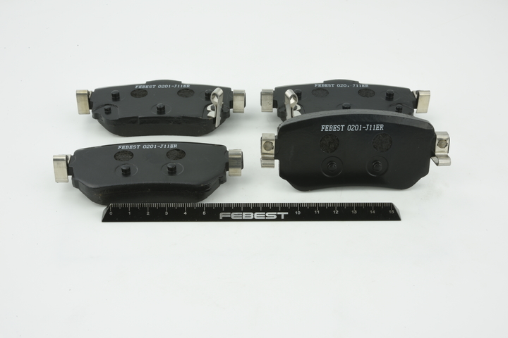 FEBEST D40604CA0C Juego de pastillas de freno 0201-J11ER