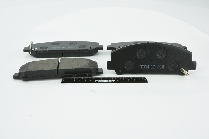 FEBEST D10601LA1A Bremsbeläge 0201-R51F
