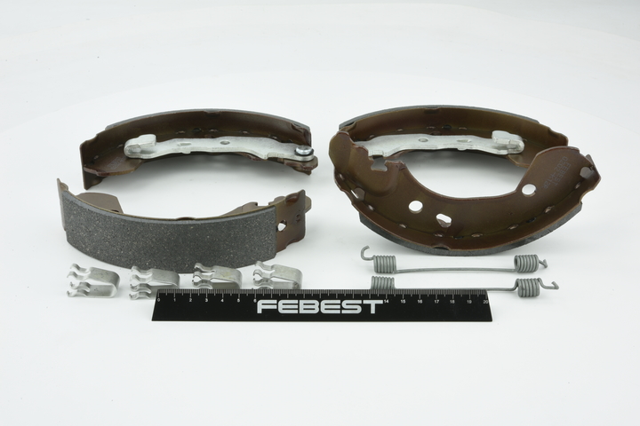 FEBEST 0202-K12R Bremsebakker Nissan Micra k13 1.5 NISMO S 116 HK Benzin 2024