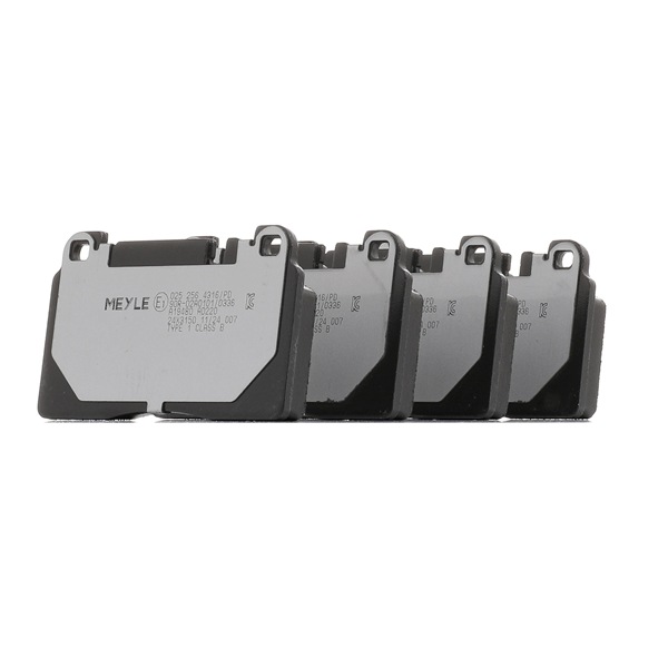 MEYLE 8R0 698 151E Bremseklodser 025 256 4316/PD