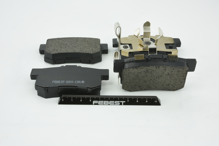 FEBEST 0301-CRVR Remblokken HONDA Stepwgn IV (DBA-RK_) 2.0 i-VTEC 4WD (RK2, RK6) 150 Pk Benzine 2011