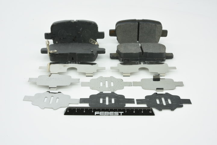 FEBEST 43022-S3V-A02 Brzdové platničky 0301-MRVR