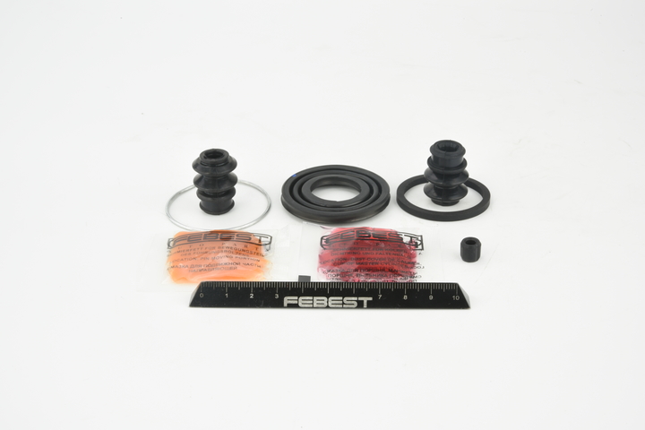 FEBEST 0475-N64R bremseklave reparasjonssett Mitsubishi Lancer 7 Sedan EVO VII 2.0 (CT9A) 280 hk Bensin 2003