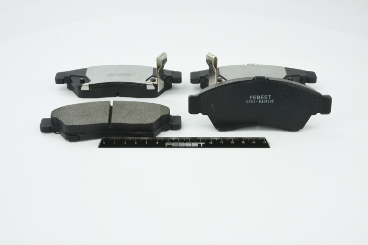 FEBEST 0701-RH418F remblokken SUZUKI Liana Hatchback 2.0 147 Pk Benzine 2003
