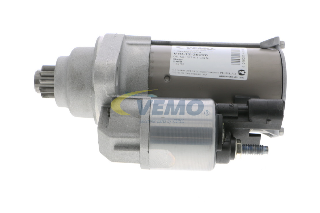 VEMO V10-12-20220 startmotor 02T911023M