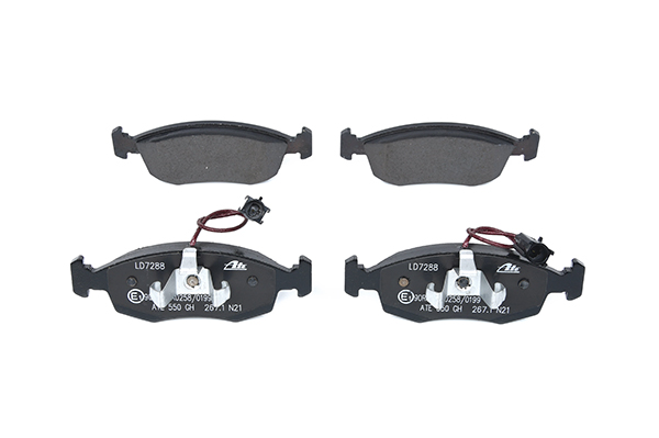 Τακάκια δισκόφρενων ATE FIAT PUNTO 13.0470-7288.2