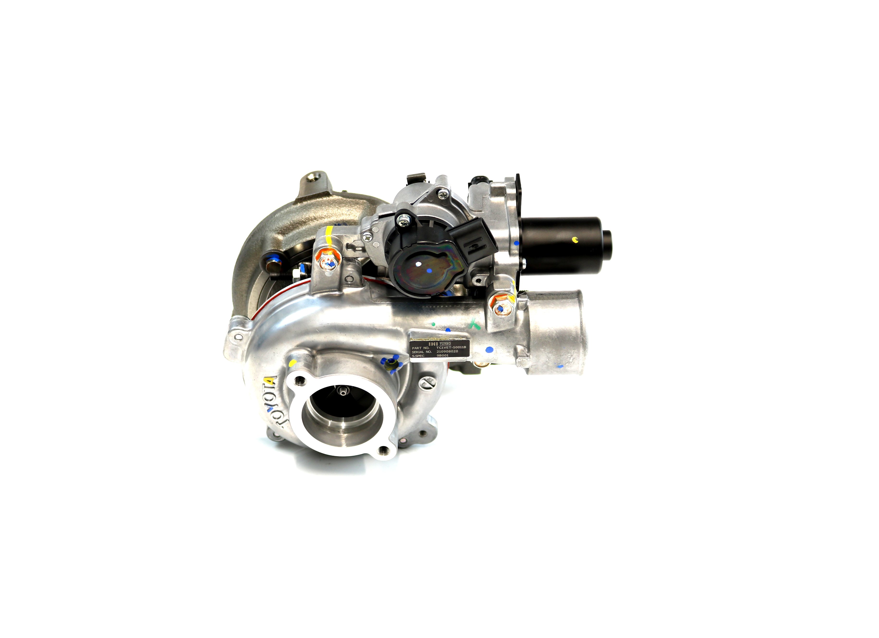 BE TURBO 130554 Turbo Toyota Hilux N30 3.0 D 4WD (KUN26) 171 Pk Diesel 2020
