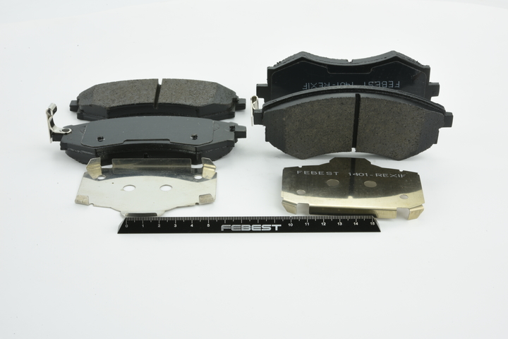 FEBEST 1401-REXIF Pastiglie dei freni Ssangyong Rexton II 2.0 148 CV Benzina 2021