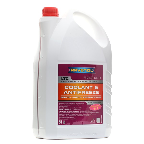 RAVENOL 1410125-005-01-999 Antifrīzs TGE UZ 2.0 TDI 140 ZS Dīzelis 2023
