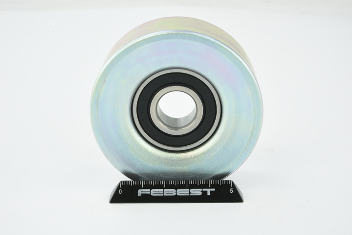 FEBEST 1987-R55 Tensioner pulley, v-ribbed belt BMW F20 118 i 170 hp Petrol 2012
