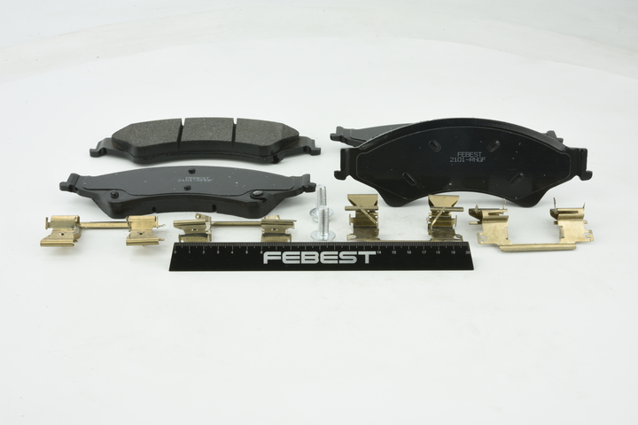 FEBEST 2101-RNGF remblokken MAZDA BT-50 Pick-up (B22, B32, UP, UR) 2.2 MZ-CD 156 Pk Diesel 2018