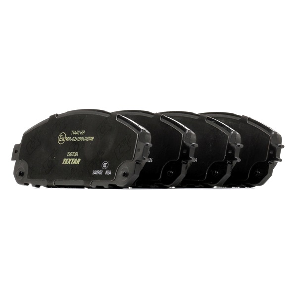 Takajarrupalat ja etujarrupalat TEXTAR JEEP COMMANDER 2207001