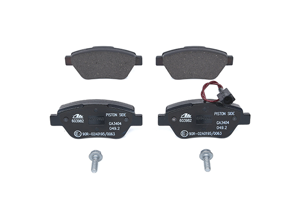 Stabdžių trinkelių rinkinys, diskinis stabdys ATE FIAT STILO 13.0460-3982.2