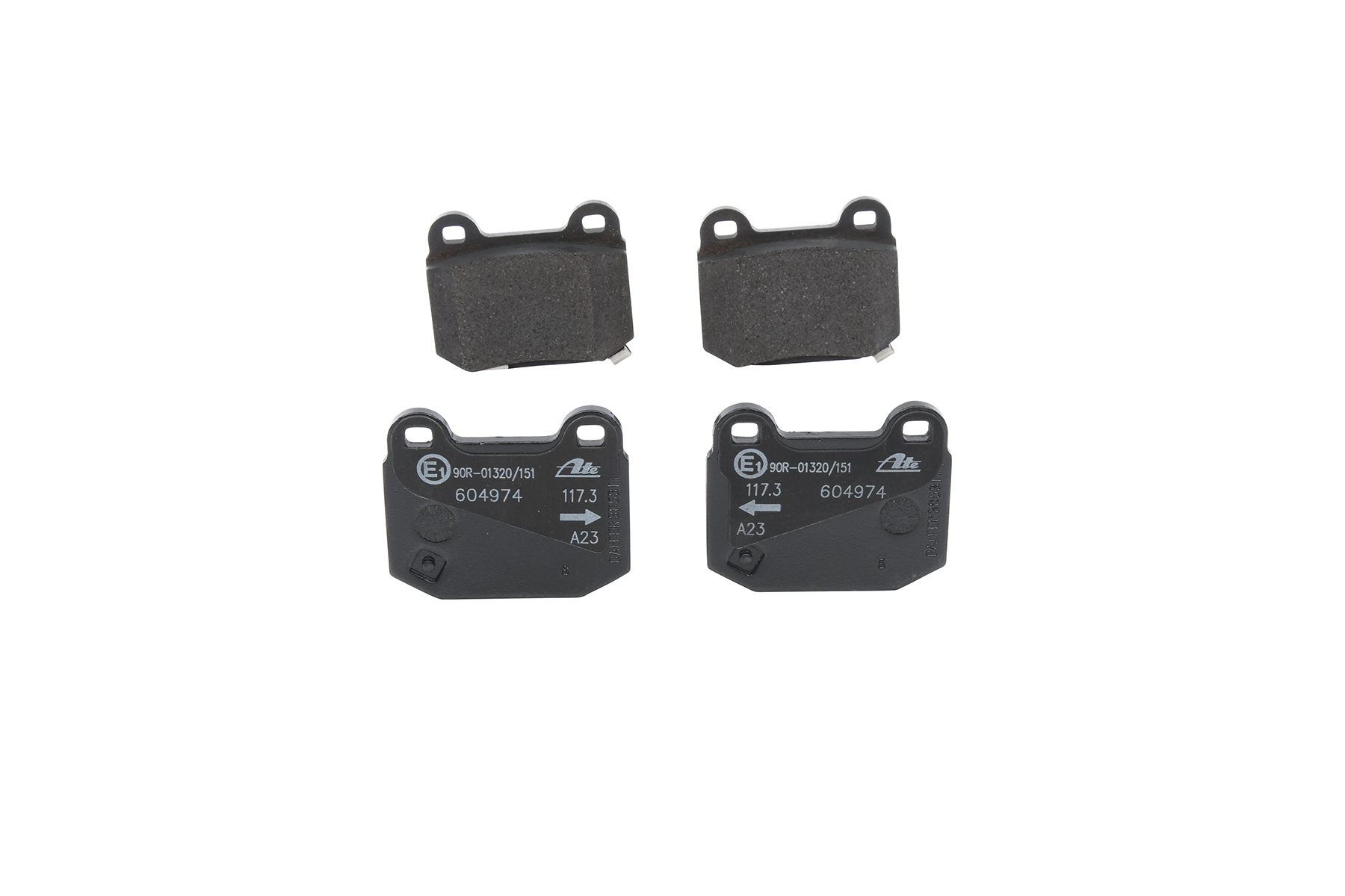 Etujarrupalat ja takajarrupalat ATE MITSUBISHI COLT 13.0460-4974.2