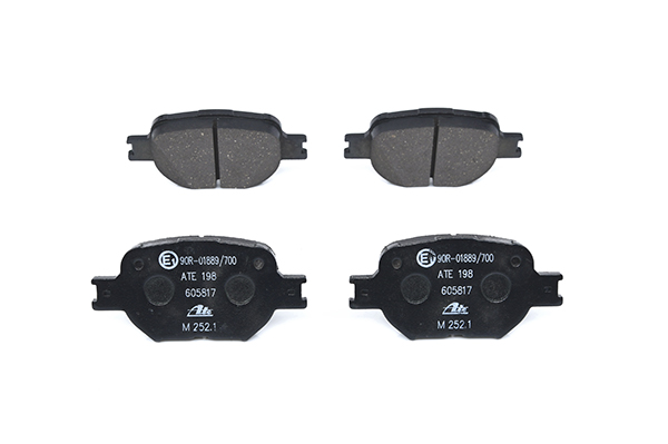Komplet zavornih oblog, ploscne (kolutne) zavore ATE TOYOTA COROLLA 13.0460-5817.2