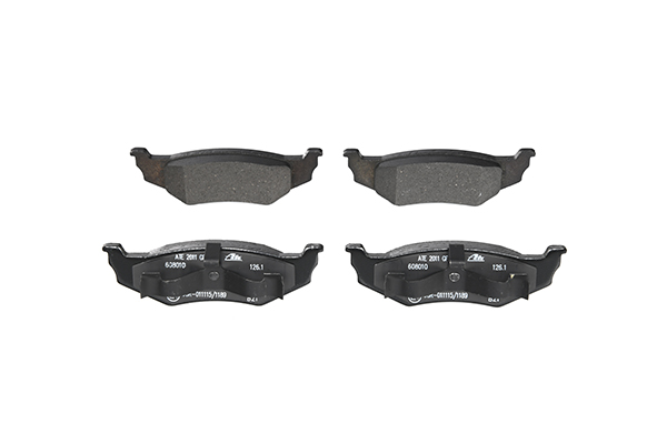 Stabdžių trinkelių rinkinys, diskinis stabdys ATE CHRYSLER SEBRING 13.0460-8010.2