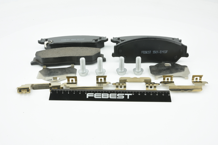 3501-EMGF FEBEST 0446506090 Bremsbeläge