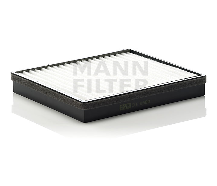 MANN-FILTER CU 2520 MG Innenraumfilter mit Aktivkohle und antibakterieller Wirkung Kosten