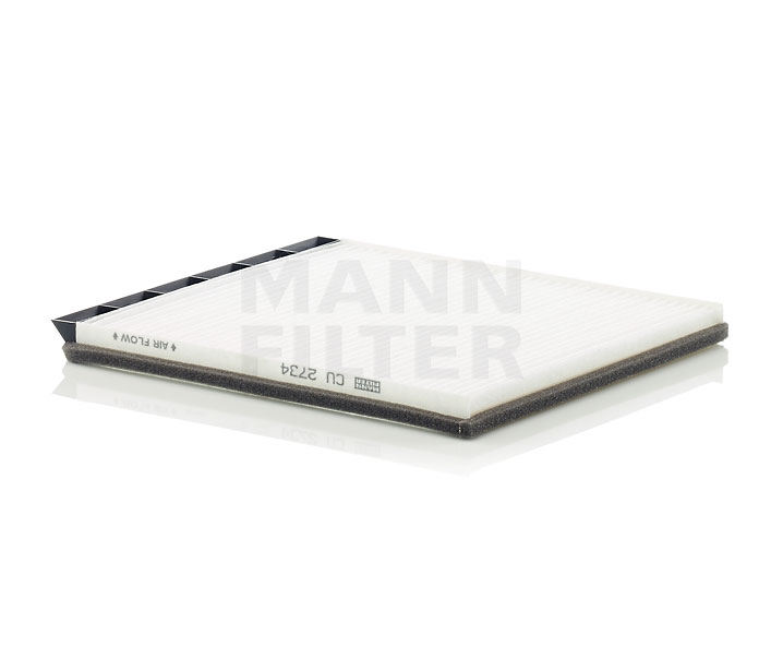 MANN-FILTER CU 2734 Salono filtras Renault Megane Scenic 1.6 e 90 AG benzinas 1998