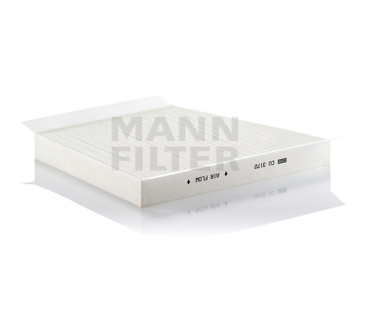 2015 MERCEDES-BENZ CLS Pollen filter price MANN-FILTER CU 3172