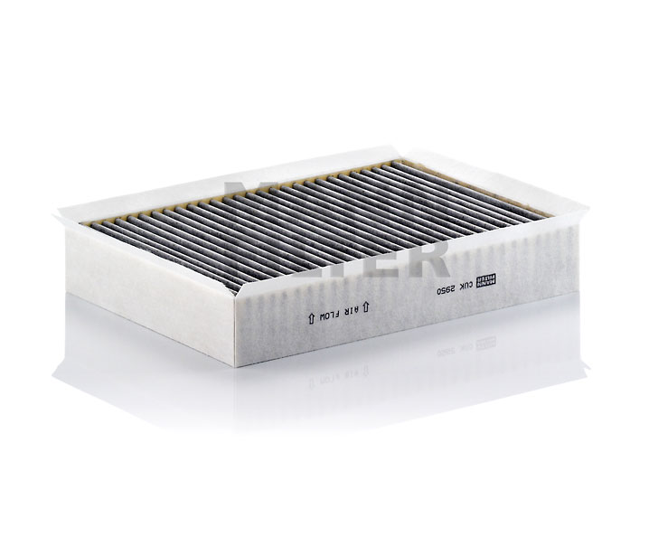 MANN-FILTER CUK 2950 Filtro abitacolo carbone attivo e antibatterico Jaguar XJ NAW originale prezzo
