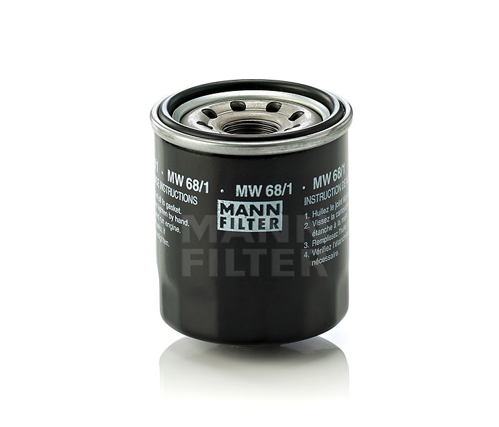 MANN-FILTER 58338045100 Filtro de aceite MW 68/1