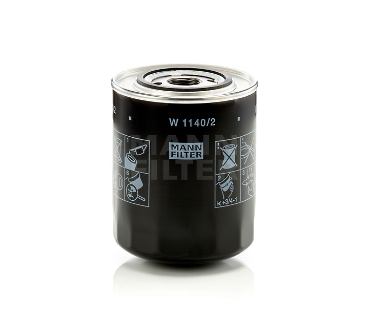Eļļas filtrs MANN-FILTER VOLVO XC 90 W 1140/2