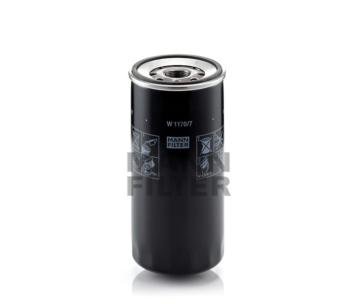 Filtro de aceite MANN-FILTER W 1170/7
