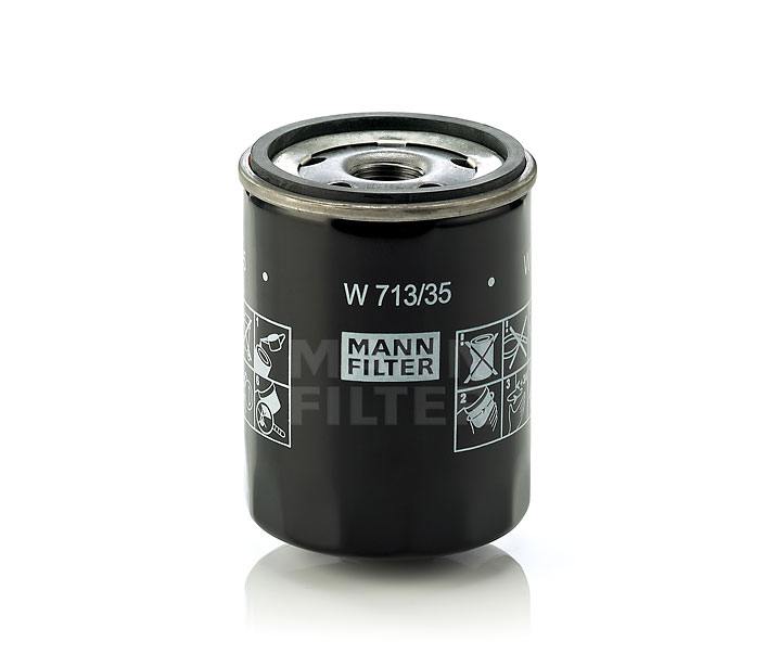 Filtre d'huile MANN-FILTER MITSUBISHI COLT W 713/35