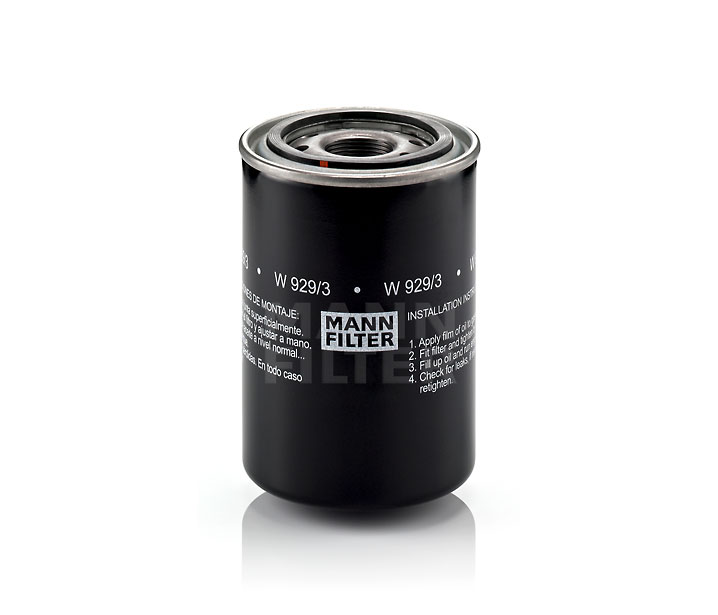 Filtros de aceite MANN-FILTER VAUXHALL CARLTON W 929/3