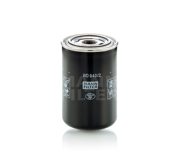 Filtro, sistema hidráulico operador MANN-FILTER WD 940/2