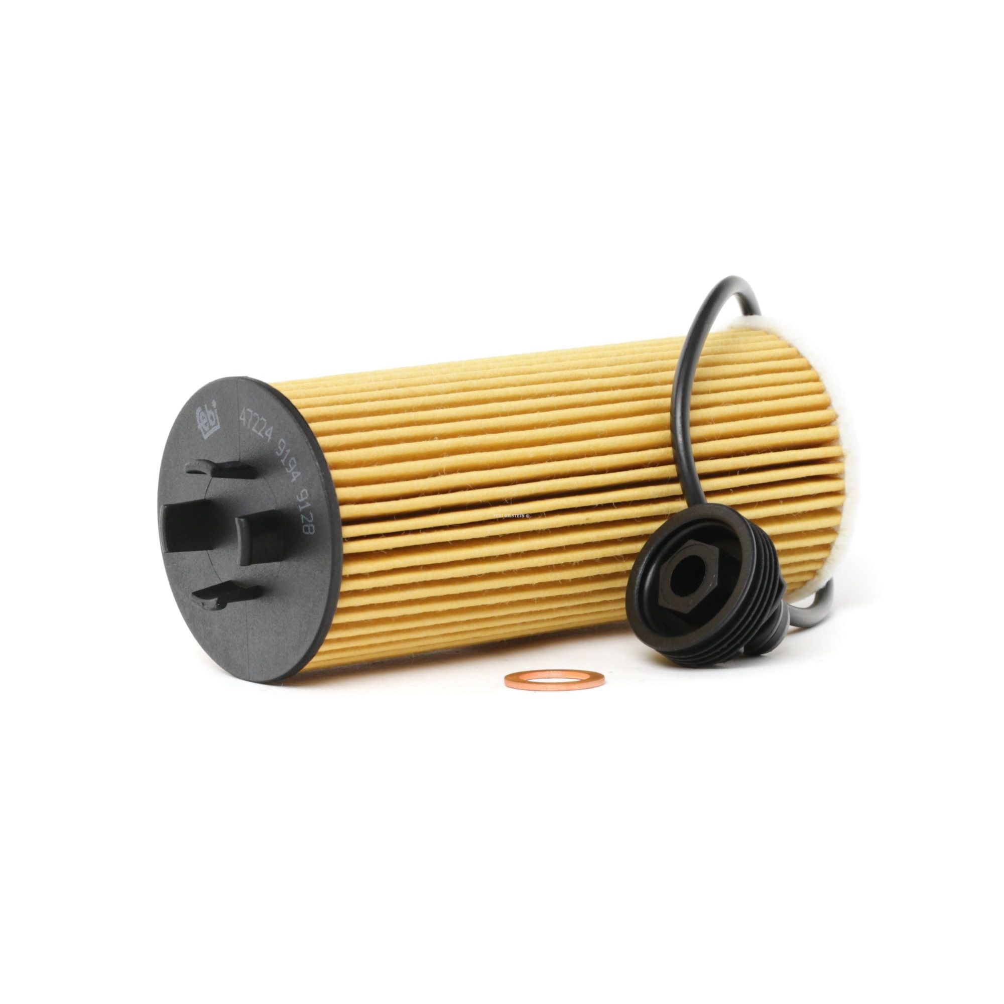 FEBI BILSTEIN 47224 Ölfilter Filtereinsatz, mit Dichtungen