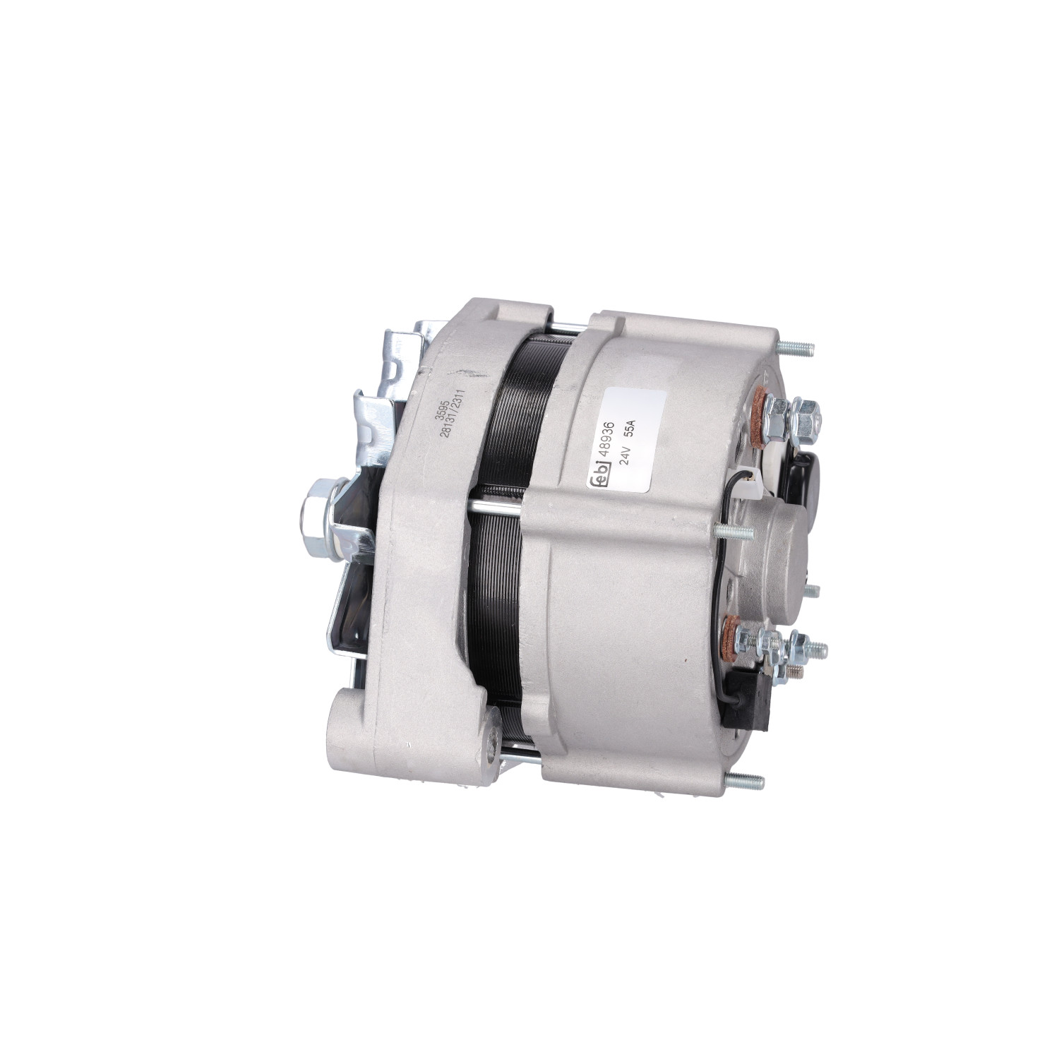 FEBI BILSTEIN 48936 Generator 55A, 24V, ohne Riemenscheibe