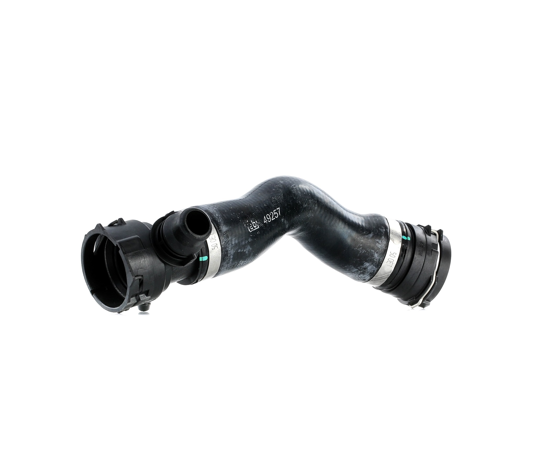 FEBI BILSTEIN 49257 Kühlerschlauch oben, mit Schnellkupplungen