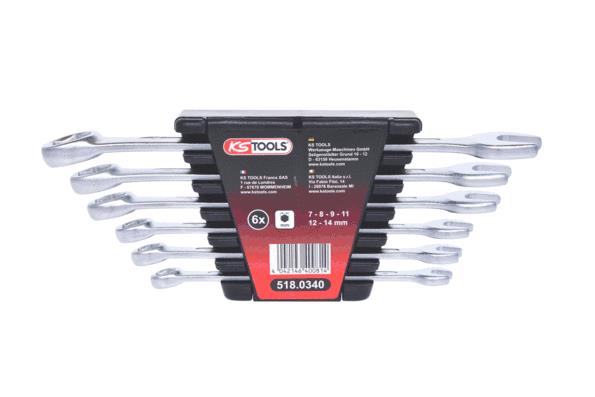 KS TOOLS 518.0340 Bremsleitungs-Schlüsselsatz