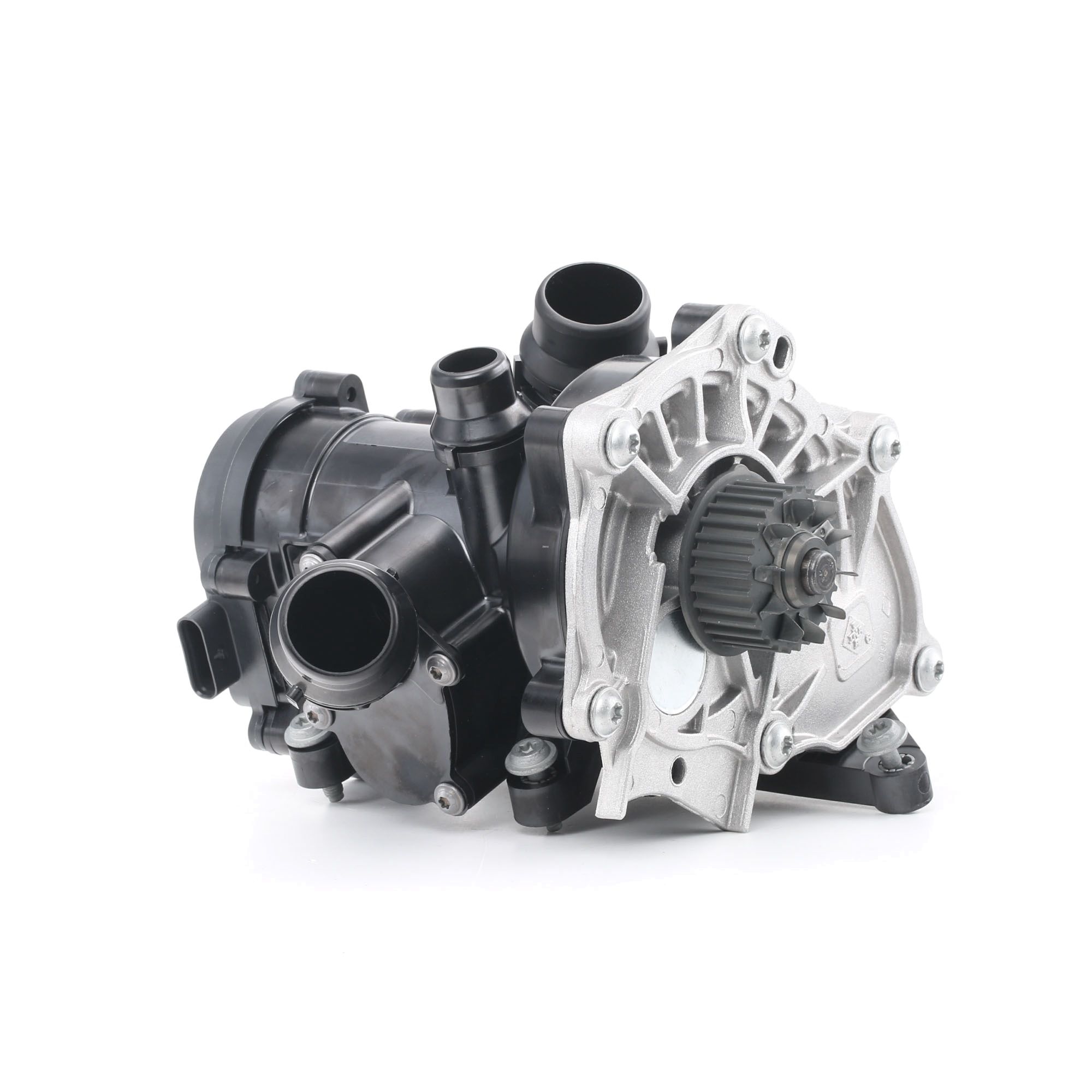 INA 538 0360 10 Wasserpumpe Thermal management module mit Riemenscheibe, für Zahnriementrieb, mit Gehäuse, mit Thermomanagementmodul, mit Dichtung