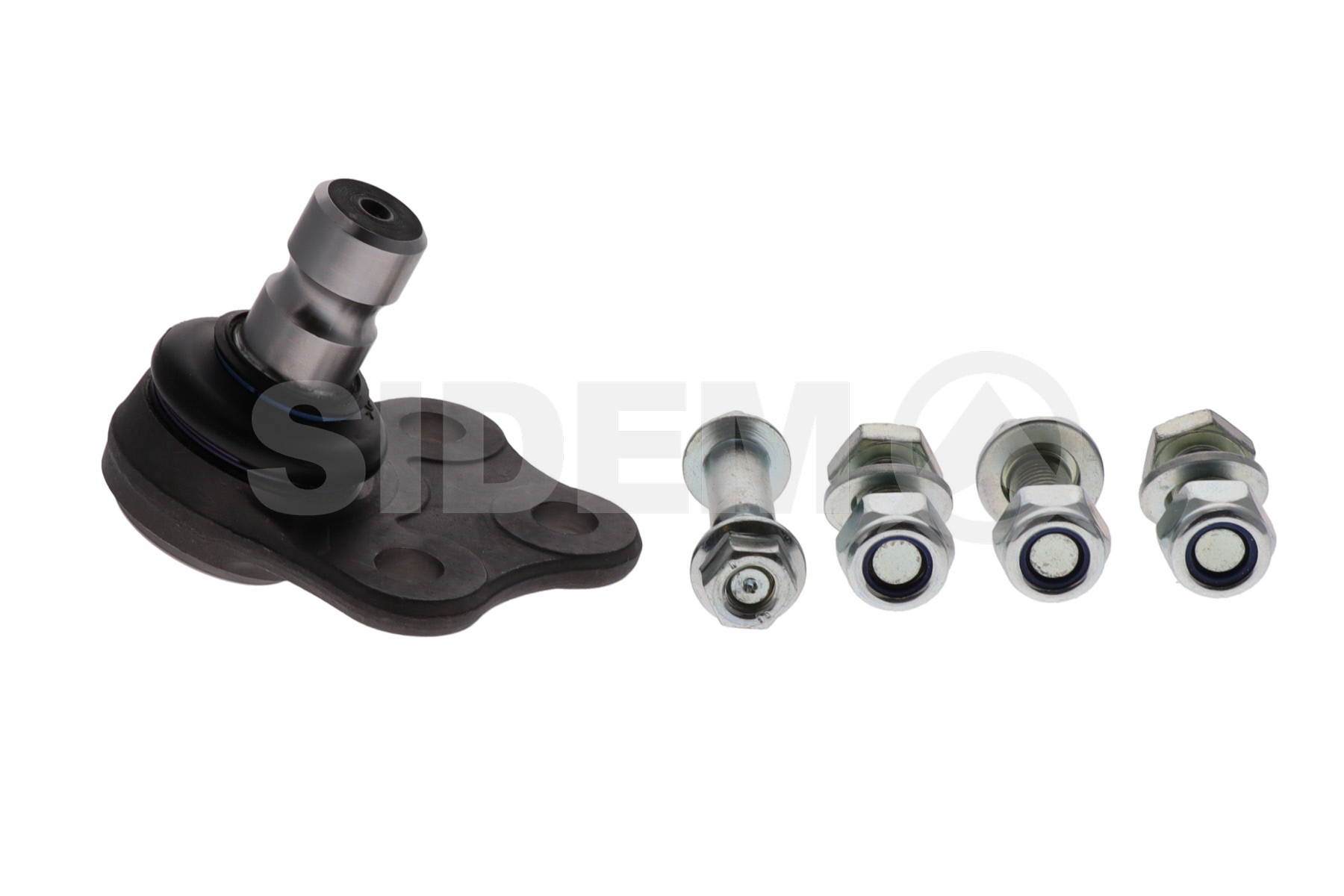 SIDEM 5487 Traggelenk Vorderachse unten, 22mm, mit Befestigungsmaterial