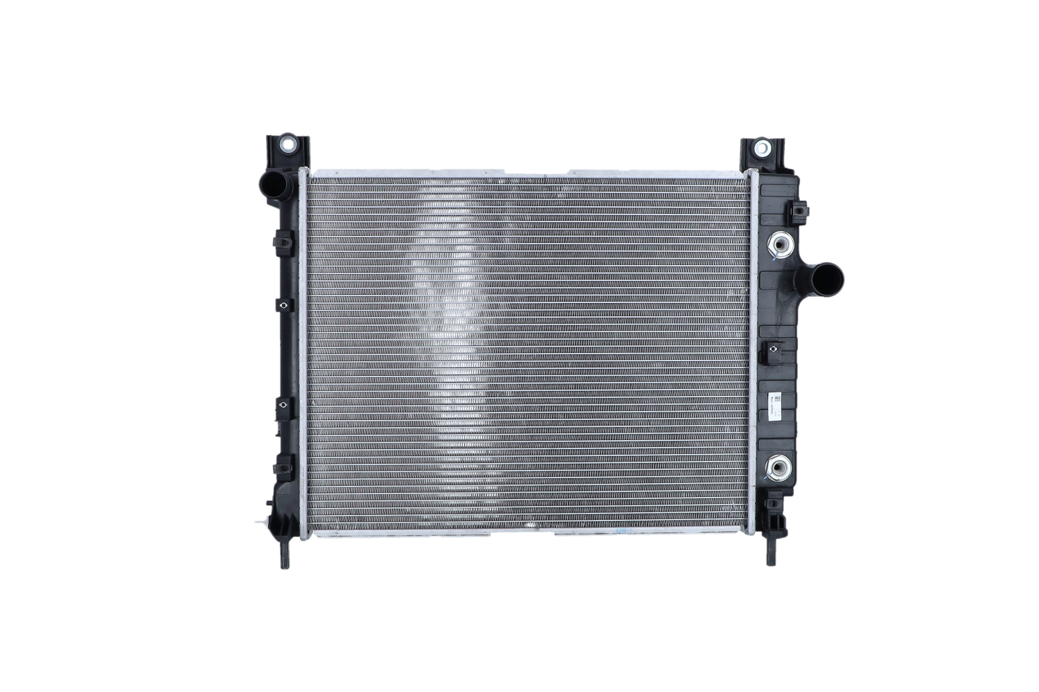 NRF 58367A Kühler, Motorkühlung EASY FIT Aluminium, mit Anbauteilen